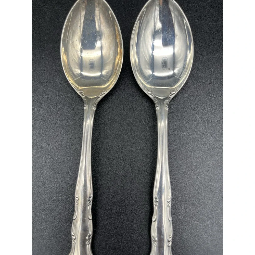Sterling Silver Andante Teaspoon Set By Gorham Silver 2 Pieces